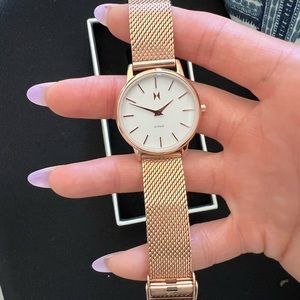 MVMT stainless steel watch